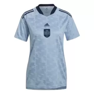 Image of adidas Spain FEF Away Jersey Ladies - Blue