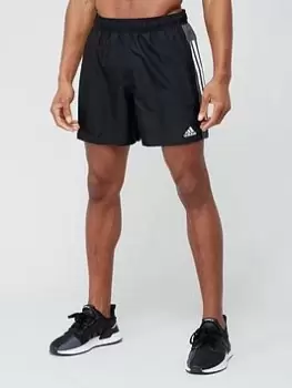 Image of adidas Performance Short Length Colourblock 3-Stripes Swim Shorts - Black/Grey, Size 2XL, Men