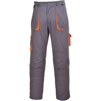 Image of Portwest - TX11GRTL - sz L Texo Contrast Trouser - Grey