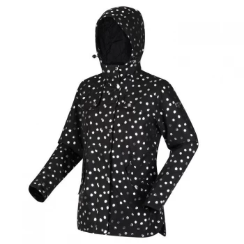 Image of Regatta Bertille Waterproof & Breathable Jacket - Black Dot