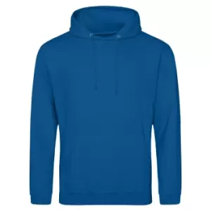 Image of AWDis Mens Cosmic Blend Hoodie (Medium) (Blue/Black)