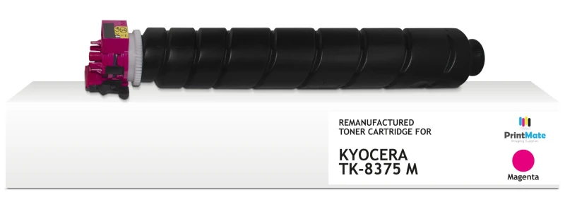 Image of PrintMate KYOCERA TK-8375M. remanufactured toner. Magenta 20000p