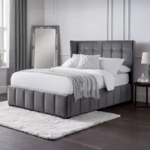 Image of Julian Bowen Gatsby King Bed 150Cm Light Grey