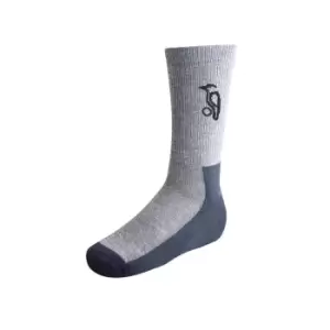 Image of Kookaburra Mens Marl Cricket Socks (Pack of 2) (8 UK-11 UK) (Grey/Navy)