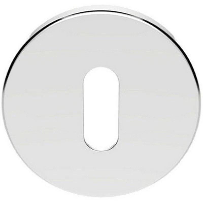 Image of Loops 51mm Standard Key Profile Round Escutcheon Concealed Fix Polished Chrome Multi unisex