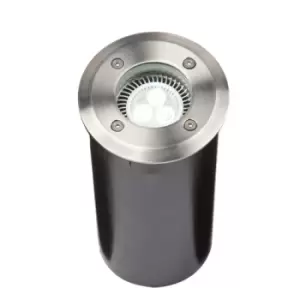 Image of KnightsBridge IP67 230V Stainless Steel Ground Light Long Body