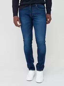Image of Tommy Hilfiger Slim Fit Bleecker Jeans - Indigo, Size 32, Length Regular, Men