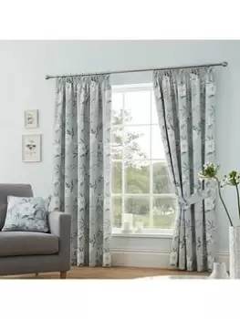 Image of Dreams & Drapes Eve Pencil Pleat Lined Curtains