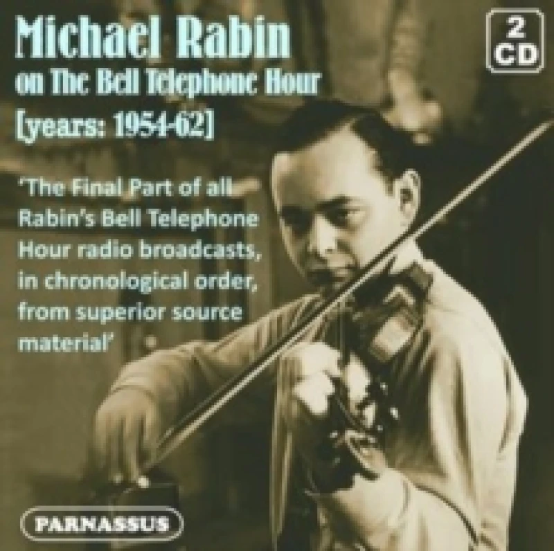 Image of Michael Rabin On the Bell Telephone Hour (Years 1954-62) CD / Album