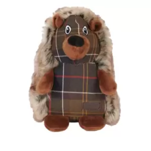 Image of Barbour Dog Hedgehog Toy Brown/Tartan