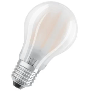Image of Osram Frosted 60W Equivalent LED Classic A ES Bulbs, Warm White - 3 Pack