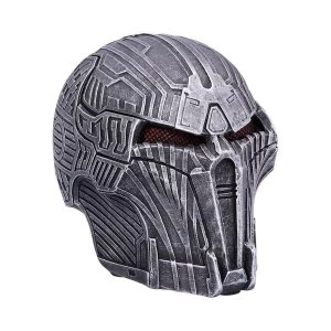 Image of Steel Justice Metallic Skull Ornament