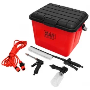 Image of Sealey PW2012R Rechargeable Pressure Washer 25L 12V