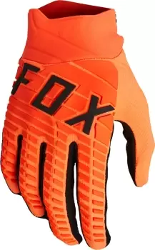 Image of FOX 360 Motocross Gloves, orange Size M orange, Size M