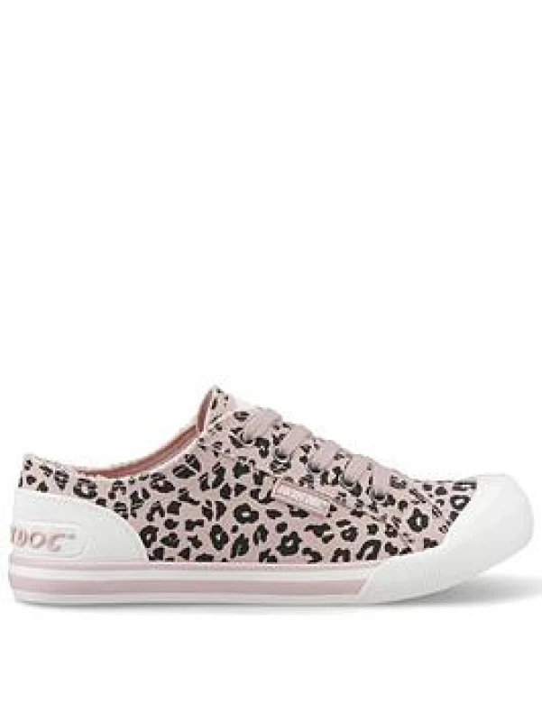 Image of Rocket Dog Womens Jazzin Leon Shoes in Light Pink Size: 8 Light Pink Female 8