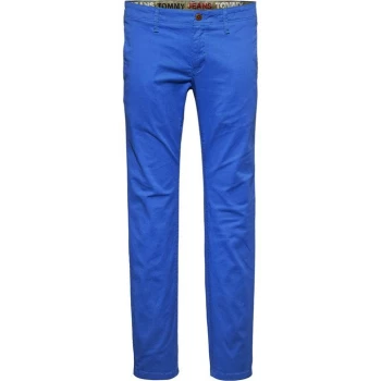 Image of Tommy Jeans Slim Ferry Chinos - Blue