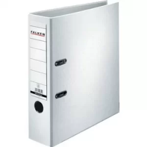 Image of Falken Folder FALKEN PP-Color A4 Spine width: 80 mm White 2 brackets 9984030