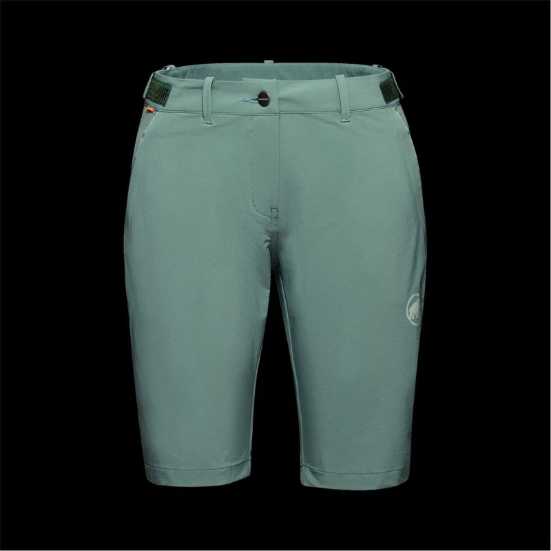 Image of Mammut Runbold Shorts Womens - Green Green 12