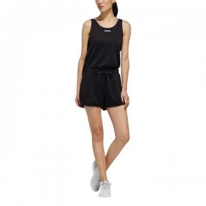 Image of adidas AAA Jumpsuit Ladies - Black/White