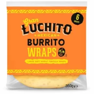 Image of Gran Luchito Burrito Wraps - 360g - 702283