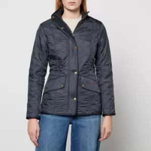 Image of Barbour Womens Cavalry Polarquilt Jacket - Navy - UK 10