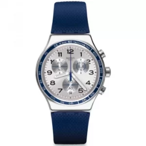 Image of Mens Swatch Frescoazul Chronograph Watch