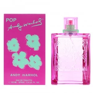 Image of Andy Warhol Pop Pour Femme Eau de Toilette For Her 100ml