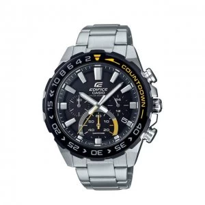 Image of Casio Black and Silver 'Edifice' Watch - EFS-S550DB-1AVUEF