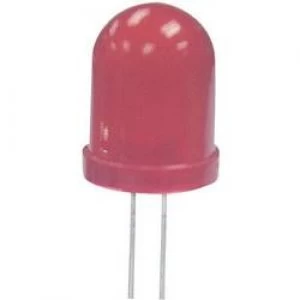 Image of LED wired Red Circular 8mm 450 mcd 60