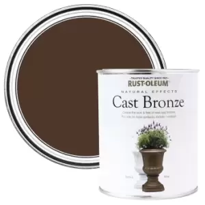 Image of Rust-Oleum Natural Effect Cast Bronze Matt Multi Surface Special Effect Paint, 250Ml