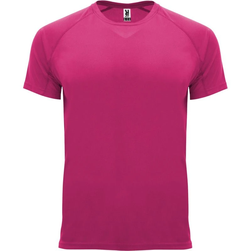 Image of ROLY Bahrain Sports T-Shirt in Cerise Size: 4 Years Cerise Unisex 4 Years