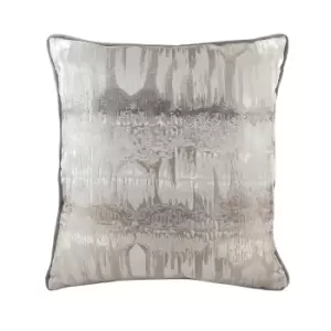 Image of Evans Lichfield Inca Cushion Cover (One Size) (Steel Grey)