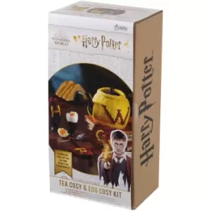 Image of Eaglemoss Weasley Tea & Egg Cosy Knit Kit
