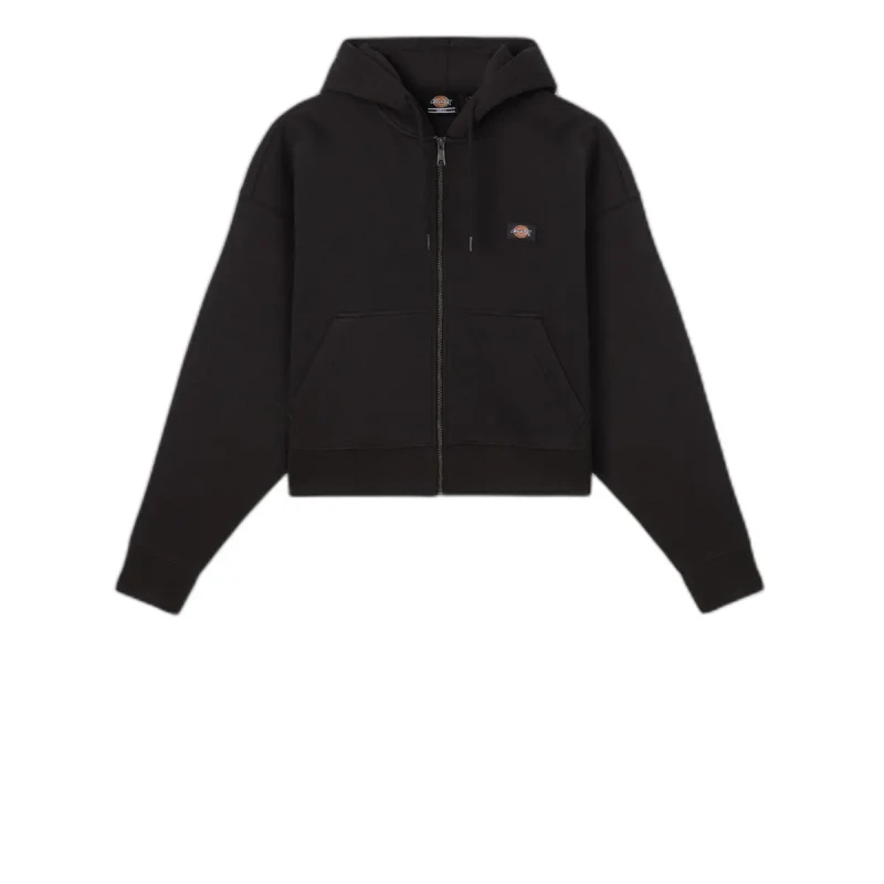 Image of Dickies Womens zip-up hoodie Dickies Oakport Noir Female S