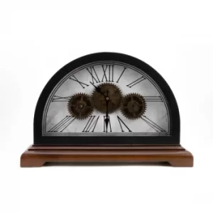 Image of WM WIDDOP Dome Mantel Clock with Moving Gears