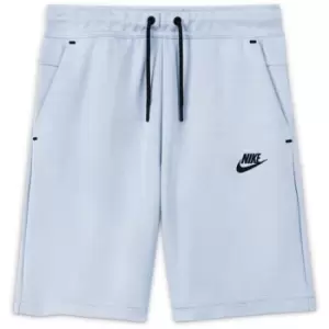 Image of Nike Sportswear Tech Fleece Big Kids (Boys') Shorts - Grey