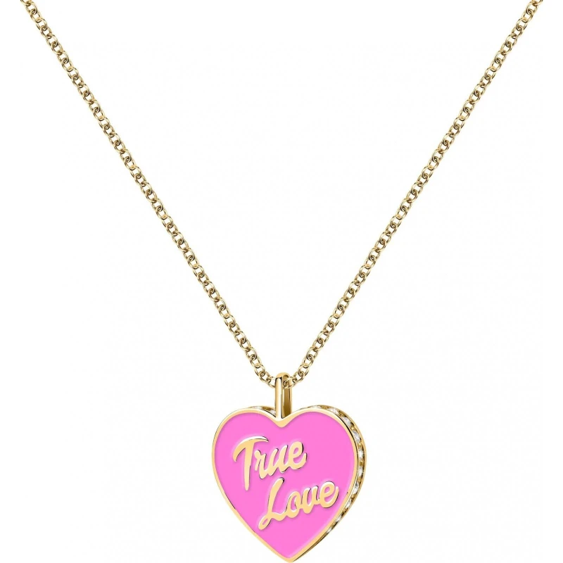 Image of Chiara Ferragni Womens J19AVI03 Necklace in Gold Gold Female One Size