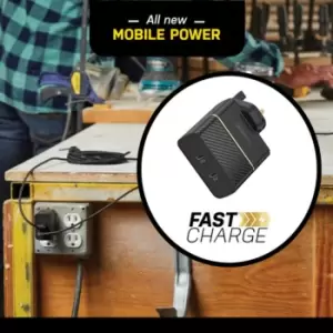 Image of Otterbox UK Wall Charger 50W - 1X USB-C 30W + 1X USB-C 20W USB-PD, black