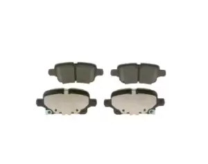 Image of Bosch Brake pad set OPEL,VAUXHALL 0 986 424 870 13595651,13595651,13517515 13517515
