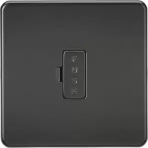 Image of MLA Knightsbridge 13A Fused Spur Unit Matt Black - SF6000MBB
