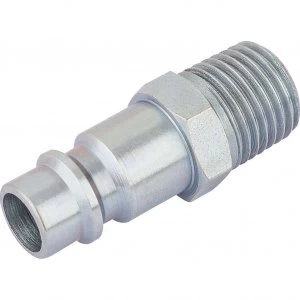 Image of Draper Male Nut Pcl Euro Air Line Coupling Adaptor 1/4" Bsp