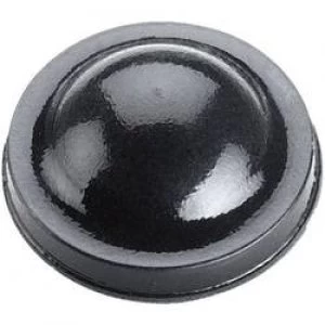 Image of Buffer self adhesive circular Black x H 15.9mm x 6.35mm 3