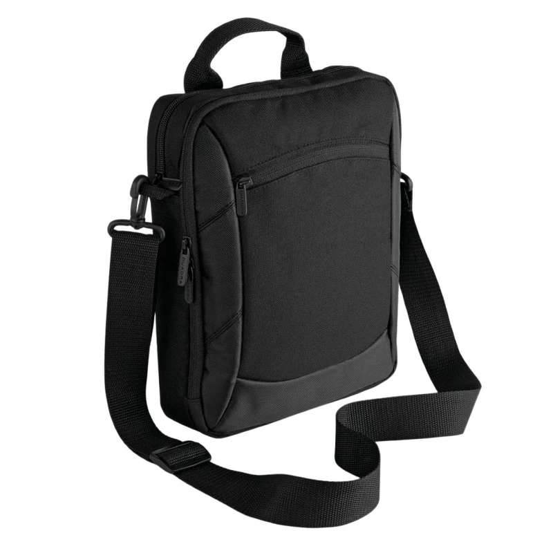 Image of Quadra Mens Executive Tablet Case in Black Male One Size