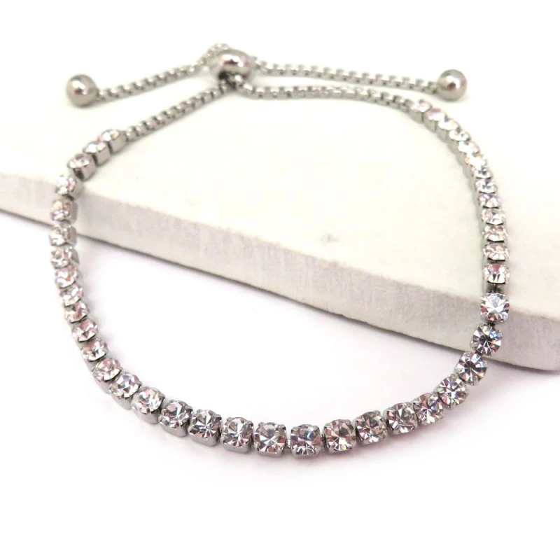 Image of Aye Do Gifts Diamante Slider Bracelet Ideal Birthday or Christmas Gift