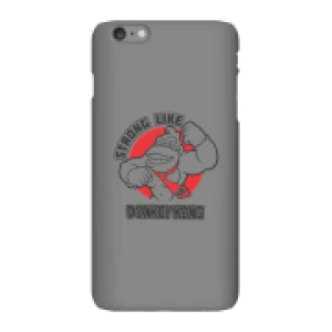 Image of Nintendo Donkey Kong Strong Like Donkey Kong Phone Case - iPhone 6 Plus - Snap Case - Gloss