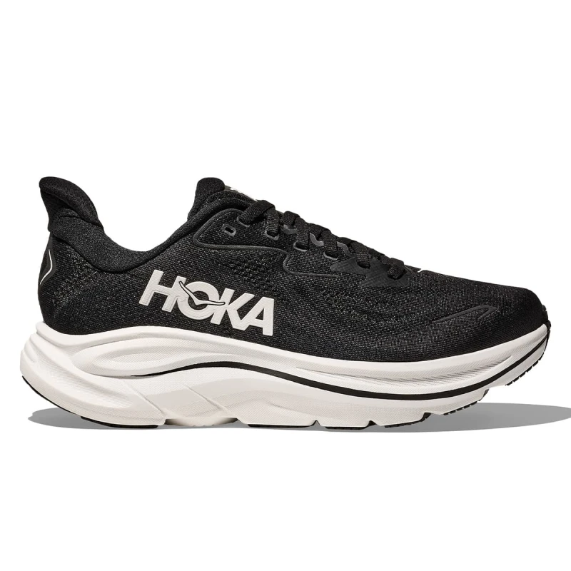Image of HOKA Hoka Clifton 10 Mens Black / White - Black / Standard / 12