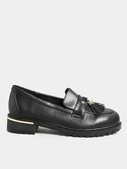Image of Long Tall Sally Tassel Loafer - Black, Size 9, Women