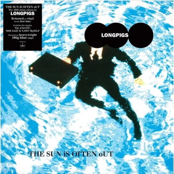 Image of Longpigs - The Sun Is Often Out Blue Vinyl