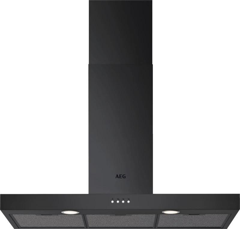 Image of AEG 6000 ExtractionTech DBX3951R 90cm Chimney Cooker Hood - Black