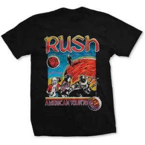 Image of Rush - US Tour 1978 Unisex XX-Large T-Shirt - Black